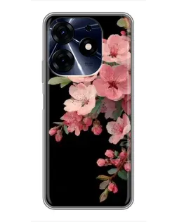 Чехол для TECNO Spark 10c с картинкой «Розовая ветка сакуры» Чехол для TECNO Spark 10c с картинкой «Розовая ветка сакуры»