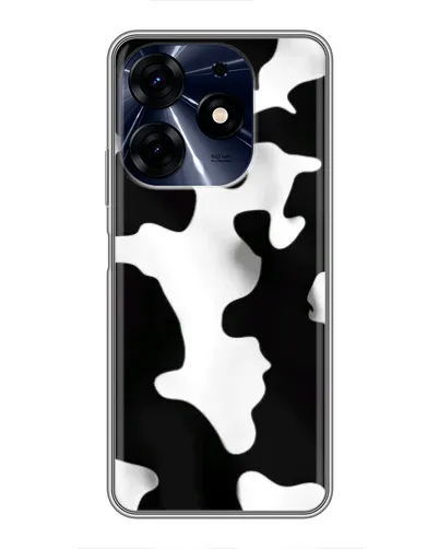 Чехол для TECNO Spark 10c с картинкой «Черно-белое пятно»