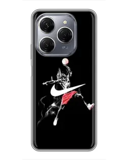 Чехол для TECNO Spark 20 Pro с картинкой «Jordan Jumpman»