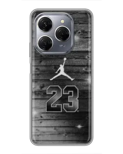 Чехол для TECNO Spark 20 Pro с картинкой «Jordan Carbon 23»