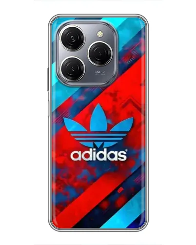 Чехол для TECNO Spark 20 Pro с картинкой «Абстракция Adidas»