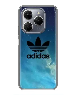 Чехол для TECNO Spark 20 Pro с картинкой «Adidas Stone Logo»