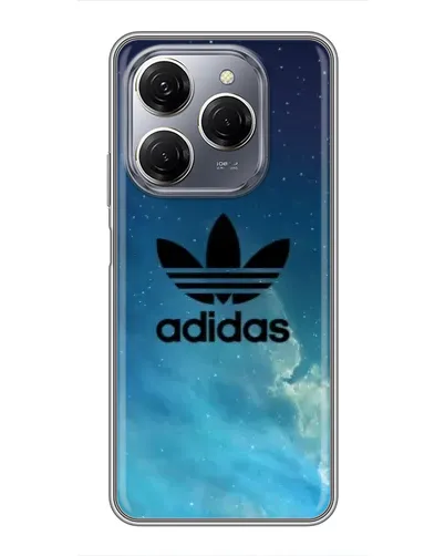 Чехол для TECNO Spark 20 Pro с картинкой «Adidas Stone Logo»