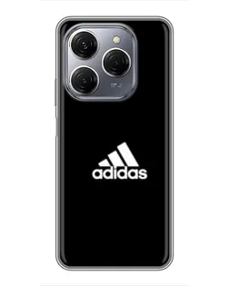 Чехол для TECNO Spark 20 Pro с картинкой «Adidas Red Style»