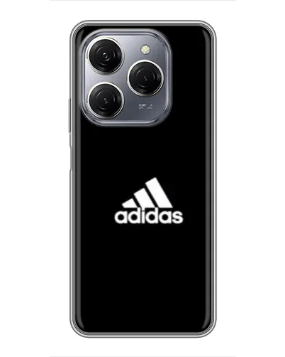Чехол для TECNO Spark 20 Pro с картинкой «Adidas Red Style»