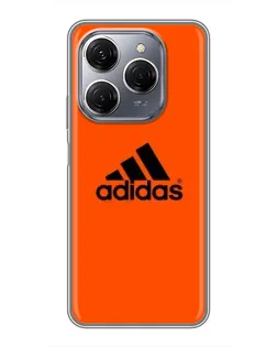 Чехол для TECNO Spark 20 Pro с картинкой «Adidas Ukraine»