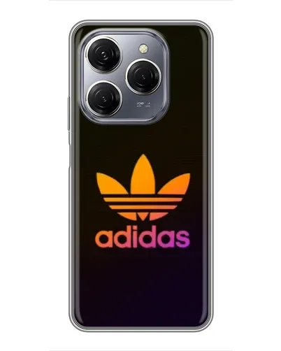 Чехол для TECNO Spark 20 Pro с картинкой «Градиент Adidas»