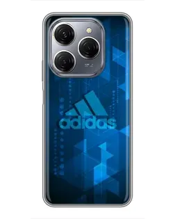 Чехол для TECNO Spark 20 Pro с картинкой «Adidas Sport Art»