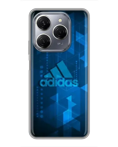 Чехол для TECNO Spark 20 Pro с картинкой «Adidas Sport Art»