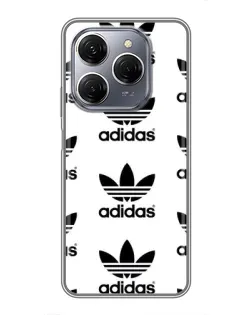 Чехол для TECNO Spark 20 Pro с картинкой «Adidas Pattern»