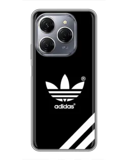 Чехол для TECNO Spark 20 Pro с картинкой «Adidas с диагональными полосами»