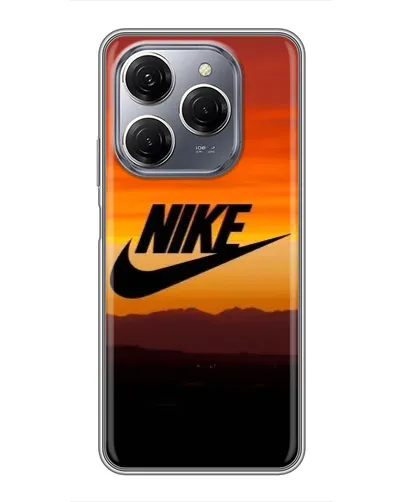 Чехол для TECNO Spark 20 Pro с картинкой «Nike — вечерний горизонт»