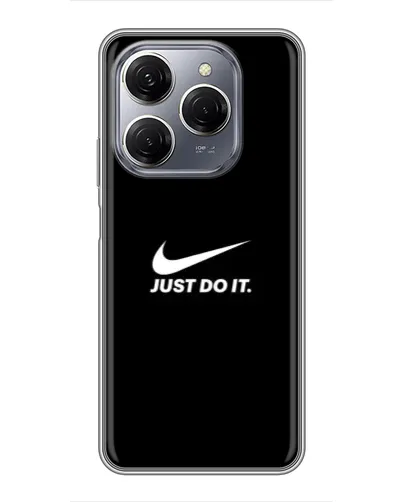 Чехол для TECNO Spark 20 Pro с картинкой «Минимализм от Nike»