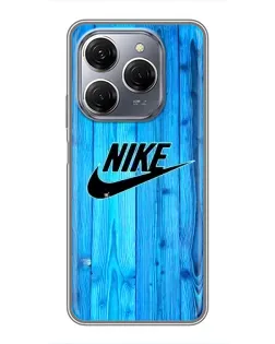 Чехол для TECNO Spark 20 Pro с картинкой «Голубое дерево Nike»