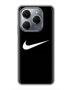 Чехол для TECNO Spark 20 Pro с картинкой «Минималистический Найк»