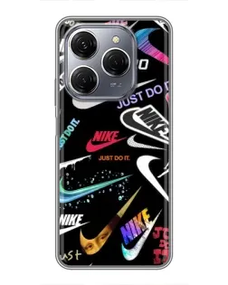 Чехол для TECNO Spark 20 Pro с картинкой «Nike — роскошь»