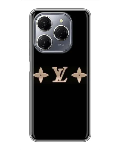Чехол для TECNO Spark 20 Pro с картинкой «Louis Vuitton — минимализм»