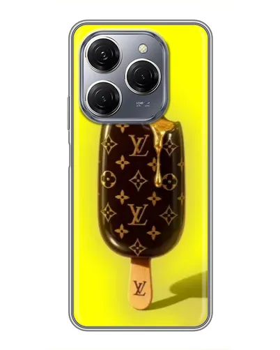Чехол для TECNO Spark 20 Pro с картинкой «Мороженое от LV»