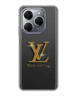 Чехол для TECNO Spark 20 Pro с картинкой «Градиент Louis Vuitton»