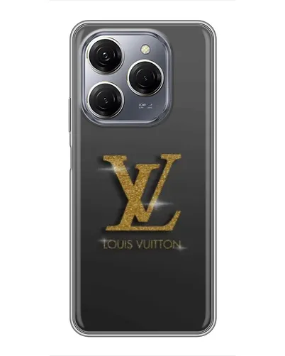 Чехол для TECNO Spark 20 Pro с картинкой «Градиент Louis Vuitton»