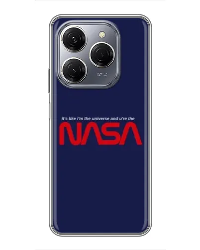 Чехол для TECNO Spark 20 Pro с картинкой «NASA — глубокий космос»