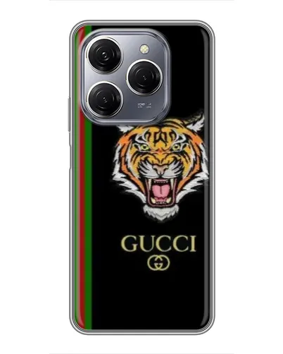 Чехол для TECNO Spark 20 Pro с картинкой «Тигр Gucci» Чехол для TECNO Spark 20 Pro с картинкой «Тигр Gucci»