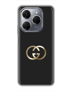 Чехол для TECNO Spark 20 Pro с картинкой «Минимализм Gucci»