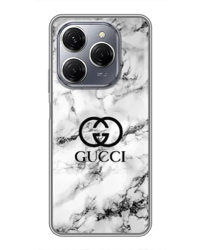Чехол для TECNO Spark 20 Pro с картинкой «Gucci — мраморный шик» Чехол для TECNO Spark 20 Pro с картинкой «Gucci — мраморный шик»