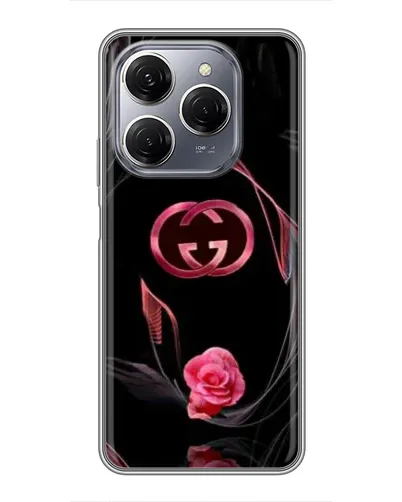 Чехол для TECNO Spark 20 Pro с картинкой «Gucci — неоновая роза» Чехол для TECNO Spark 20 Pro с картинкой «Gucci — неоновая роза»