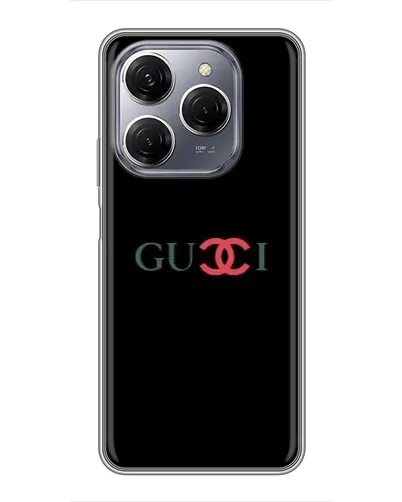 Чехол для TECNO Spark 20 Pro с картинкой «Gucci — красный градиент» Чехол для TECNO Spark 20 Pro с картинкой «Gucci — красный градиент»