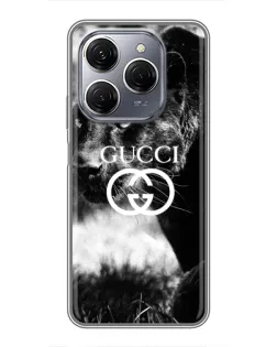 Чехол для TECNO Spark 20 Pro с картинкой «Gucci — дикая природа»