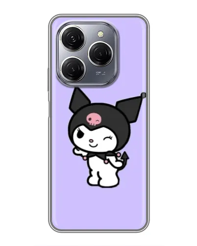 Чехол для TECNO Spark 20 Pro с картинкой «Классическая Kuromi»