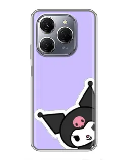 Чехол для TECNO Spark 20 Pro с картинкой «Забавная Kuromi»