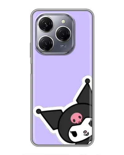 Чехол для TECNO Spark 20 Pro с картинкой «Забавная Kuromi»