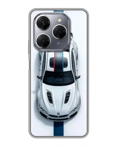 Чехол для TECNO Spark 20 Pro с картинкой «Вид сверху — BMW M» Чехол для TECNO Spark 20 Pro с картинкой «Вид сверху — BMW M»