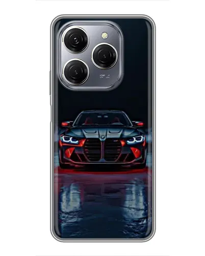 Чехол для TECNO Spark 20 Pro с картинкой «BMW на мокрой дороге» Чехол для TECNO Spark 20 Pro с картинкой «BMW на мокрой дороге»