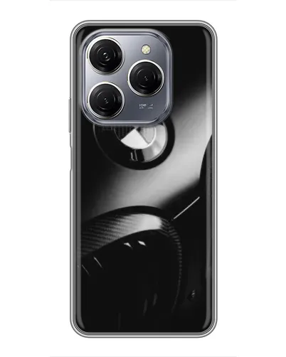 Чехол для TECNO Spark 20 Pro с картинкой «Эмблема BMW — макро» Чехол для TECNO Spark 20 Pro с картинкой «Эмблема BMW — макро»