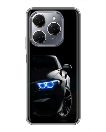 Чохол для TECNO Spark 20 Pro з картинкою «BMW — нічний погляд» Чохол для TECNO Spark 20 Pro з картинкою «BMW — нічний погляд»