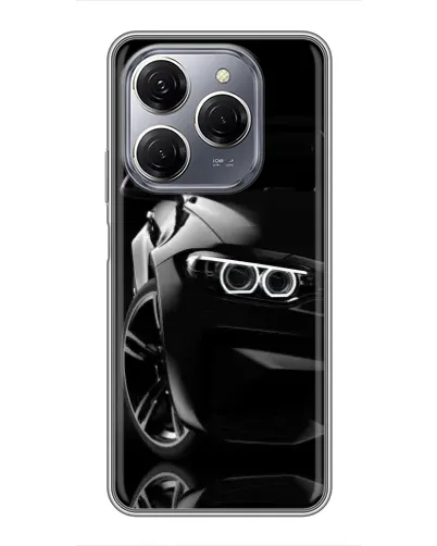Чохол для TECNO Spark 20 Pro з картинкою «Чорна BMW — профіль» Чохол для TECNO Spark 20 Pro з картинкою «Чорна BMW — профіль»
