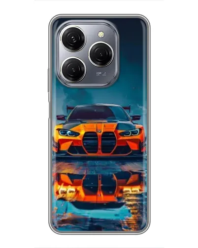 Чохол для TECNO Spark 20 Pro з картинкою «BMW — золота емблема» Чохол для TECNO Spark 20 Pro з картинкою «BMW — золота емблема»