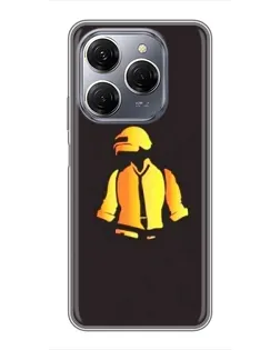 Чехол для TECNO Spark 20 Pro с картинкой «Winner Winner — PUBG»