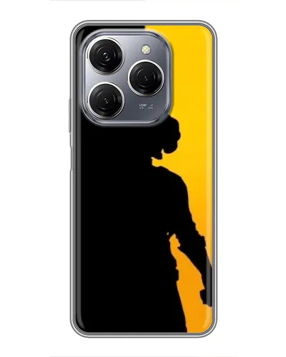 Чехол для TECNO Spark 20 Pro с картинкой «Тень воина PUBG»
