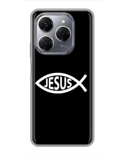 Чехол для TECNO Spark 20 Pro с картинкой «Классический Jesus»