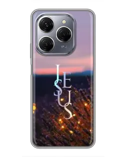Чохол для TECNO Spark 20 Pro з картинкою «Світло Боже уночі»