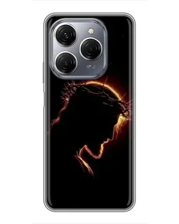 Чохол для TECNO Spark 20 Pro з картинкою «Терновий вінець»