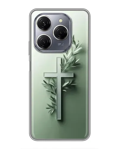 Чохол для TECNO Spark 20 Pro з картинкою «Оливкова гілка» Чохол для TECNO Spark 20 Pro з картинкою «Оливкова гілка»