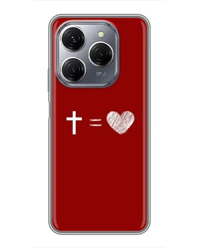 Чохол для TECNO Spark 20 Pro з картинкою «Рівняння любові» Чохол для TECNO Spark 20 Pro з картинкою «Рівняння любові»