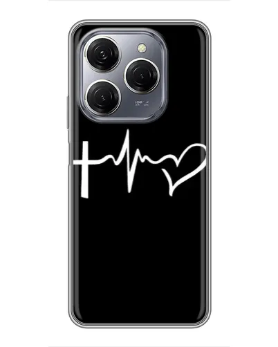 Чохол для TECNO Spark 20 Pro з картинкою «Пульс віри» Чохол для TECNO Spark 20 Pro з картинкою «Пульс віри»