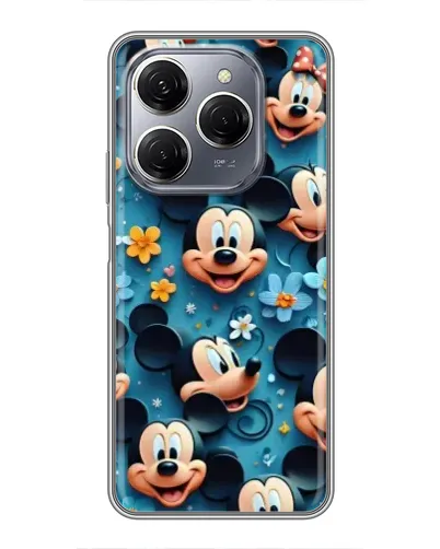 Чехол для TECNO Spark 20 Pro с картинкой «Паттерн Микки и Минни» Чехол для TECNO Spark 20 Pro с картинкой «Паттерн Микки и Минни»