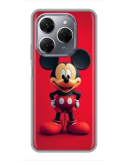 Чехол для TECNO Spark 20 Pro с картинкой «Mickey в полный рост»